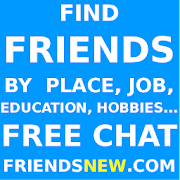 Find Friends. Free Chat. By Place, Job, Hobbies...